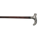 Spatule avec manche en argent de style rococo