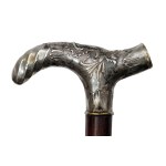 Spatule avec manche en argent de style rococo