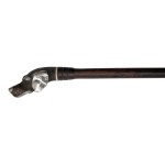 Walking stick with handle in the shape of a dog
