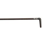 Wenge wood spatula with onyx handle