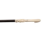 Spatula with carved bone handle