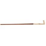 Spatula with carved bone handle