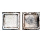 2x cachel, Meissen, William Baring