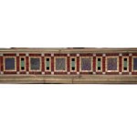 Mirror decorated in the style of Leopold Forstner