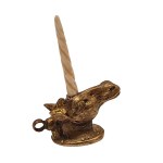Pendant seal in the form of a unicorn head