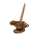 Anhängersiegel in Form eines Einhornkopfes