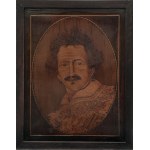 Albrecht von Wallenstein, inlaid painting