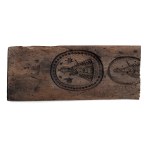 Two wooden gingerbread moulds