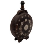 Large bottle in the form of a renaissance powder magazine
