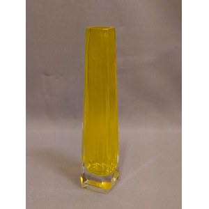 Wasungen Art Glassworks Vase à facettes Allemagne