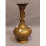 HLS India Vaso in ottone Agate naturali
