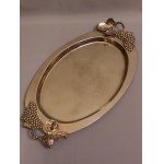 Platter Oval Tray Vegetable Motif Large.