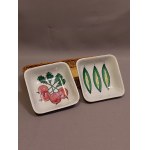 SMF Schramberg Ceramics Bowls With Tray