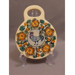 Faience Factory Wloclawek Planche avec coq