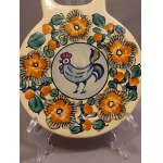 Faience Factory Wloclawek Planche avec coq