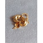 Bell Brooch With Zircons Brooch