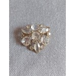 Brooch With Zircons Brooch
