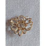 Brooch With Zircons Brooch