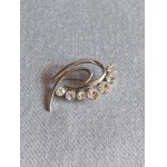 Brooch With Zircons Brooch
