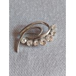 Brooch With Zircons Brooch