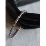 Juwelia Silver Circle Bracelet