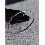 Juwelia Silver Circle Bracelet
