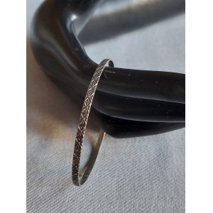 Bracelet cercle en argent Biamet
