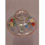 Hand Painted Glass Platter