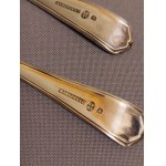 Cuillères à gâteaux Wingfield plaquées Praline