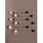 Art Deco Coffee Spoons Platter