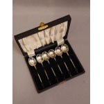 Art Deco Coffee Spoons Platter