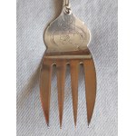 Józef Fraget Plated Goods Factory Fourchette de service Cut Irys