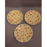 Porcelain Ćmielów Dessert Plates Art Deco Years 30s