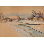 Stefan FILIPKIEWICZ (1879-1944), Winter am Fluss.