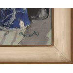Stefan BRZOZOWSKI (1911-1978), Martwa natura z porcelaną