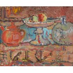Helena ZAREMBA-CYBISOWA (1911-1986), Still life with yellow kettle (1972)
