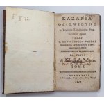 X. Konstanty Fredro, Sermons for Special Occasions at the Przemyśl Cathedral. Volumes I–II