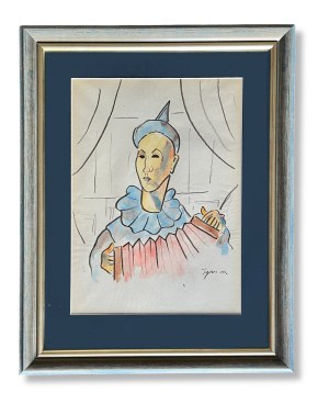Tymon Niesiołowski (1882-1965), Arlekin, szkic