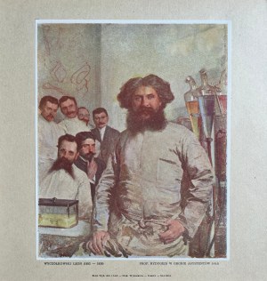 Leon Wyczółkowski (1852-1936), Prof. Rydygier w gronie asystentów