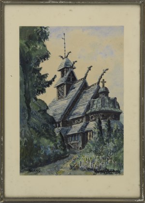 Zygmunt Chmielewski Świątynia Wang Karkonosze 1966 r