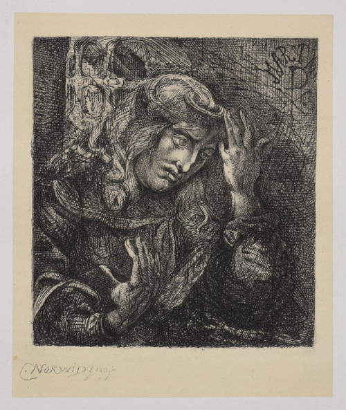Cyprian Kamil NORWID (1821-1883), Męczennik, 1864