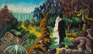 Teofil Ociepka (1891 Janów Śląski - 1978 Bydgoszcz), Podróż poślubna w dżungli, 1955 r.