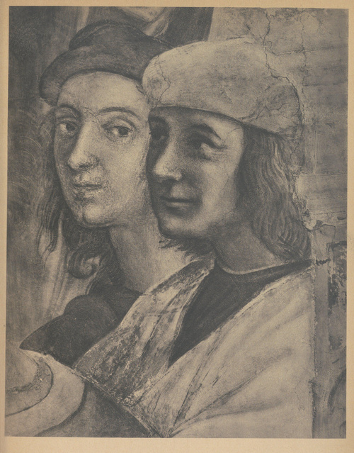 Rafael. Autoportret. Fragment „Szkoły Ateńskiej