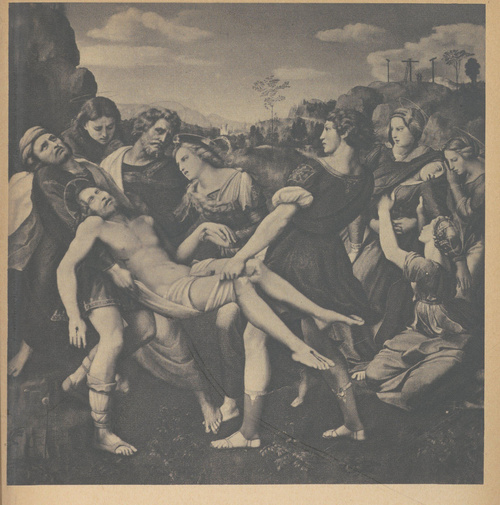Rafael. Złożenie do Grobu, 1507. Galeria Borghese. Rzym