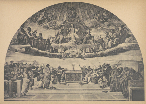 Rafael. Tryumf religii, 1509-1511. Watykan. Rzym