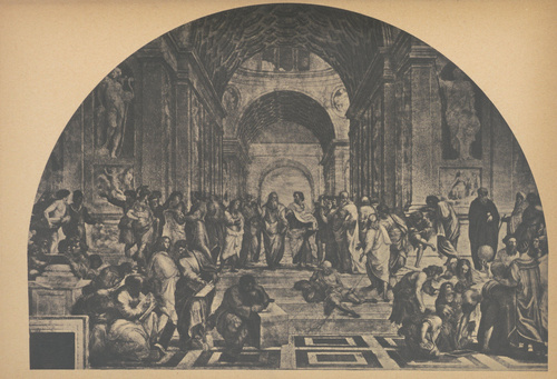 Rafael. Szkoła Ateńska, 1509-1511. Watykan. Rzym