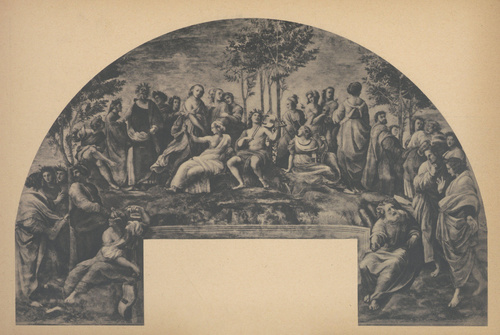 Rafael. Parnas, 1509-1511. Watykan. Rzym