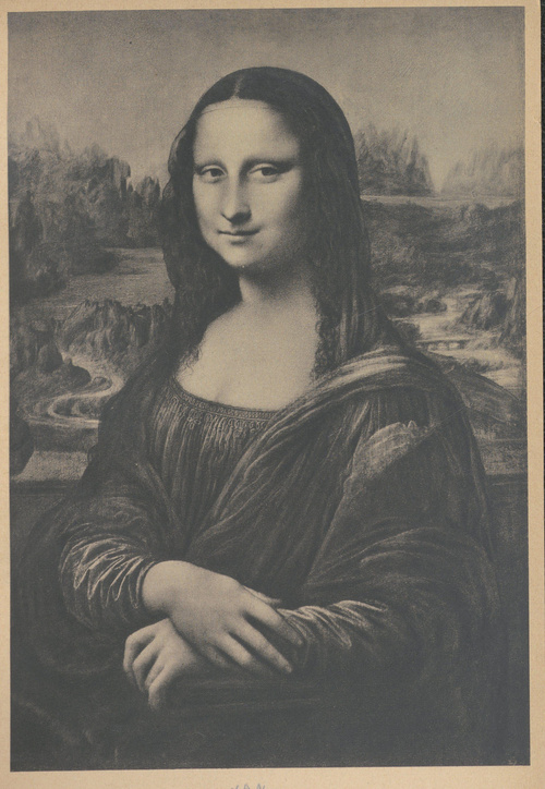 Leonardo da Vinci. Mona Lisa. 1502-1506. Paryż, Luwr