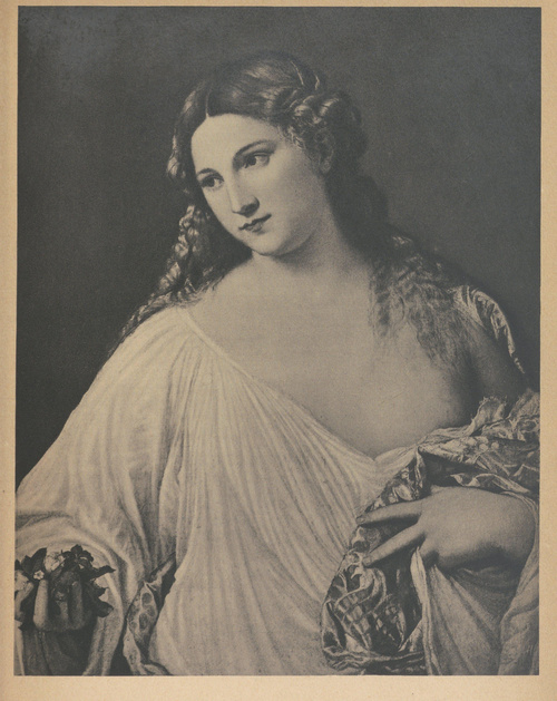 Tycjan. Ok. 1515-1516. Flora. Florencja, Galeria Uffizi