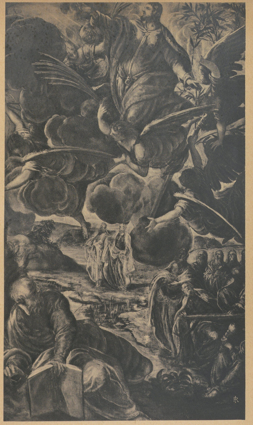 Tintoretto. 1577-1581. Wniebowstąpienie Chrystusa. Wenecja, Scuola di S. Rocco